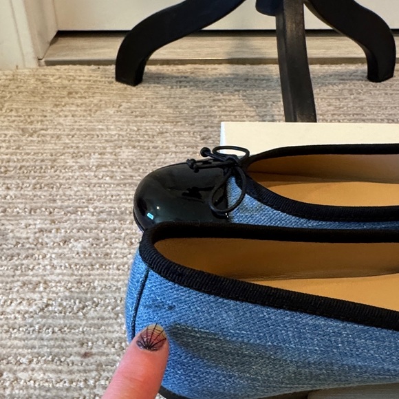 M. Gemi The Rosa Denim Flats - Picture 8 of 10